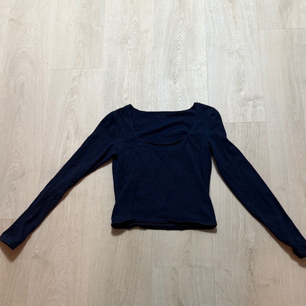 navy blue john galt long sleeve
